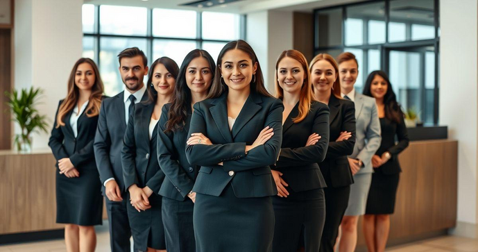 Uniformes Profissionais para Recepção que Impressionam Uniformes Profissionais para Recepção que Impressionam