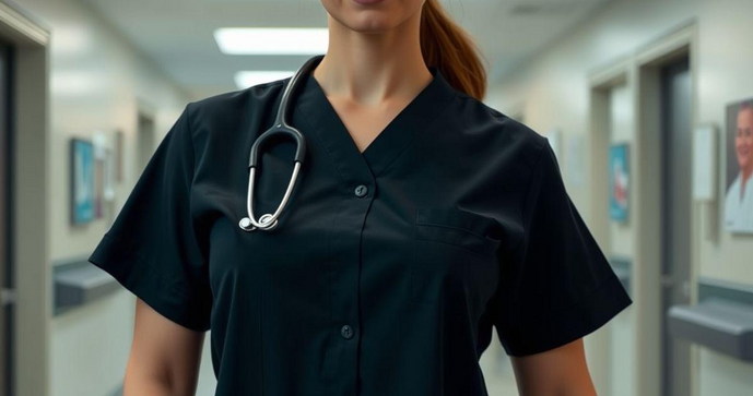 Camiseta Enfermagem Preta: Conforto e Estilo para Profissionais da Saúde Camiseta Enfermagem Preta: Conforto e Estilo para Profissionais da Saúde