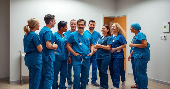Como escolher o pijama cirúrgico azul royal ideal para sua equipe Como escolher o pijama cirúrgico azul royal ideal para sua equipe