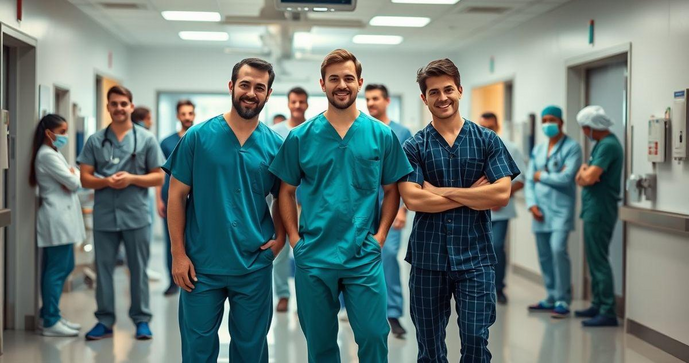 Pijamas Cirúrgicos Masculinos Escolhendo o Modelo Ideal para Conforto e Estilo Pijamas Cirúrgicos Masculinos Escolhendo o Modelo Ideal para Conforto e Estilo