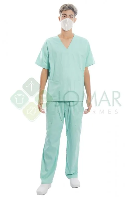 Pijama cirúrgico verde claro